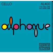 Струны для виолончели Thomastik-Infeld AL400 4/4 Alphayue A+D Steel Core G+C Rope Core Medium Tension