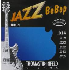 Струни для електрогітари Thomastik-Infeld BB114 Jazz BeBop Medium 14/55