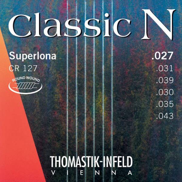 Струны для классической гитары Thomastik-Infeld CR127 Classic N Superlona Light Tension