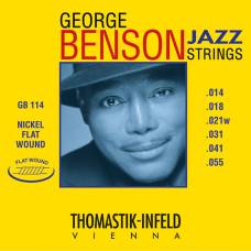 Струни для електрогітари Thomastik-Infeld GB114 George Benson Jazz Heavy 14/55