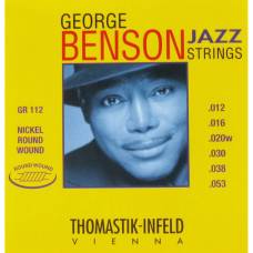 Струни для електрогітари Thomastik-Infeld GR112 George Benson Jazz Medium Light 12/53