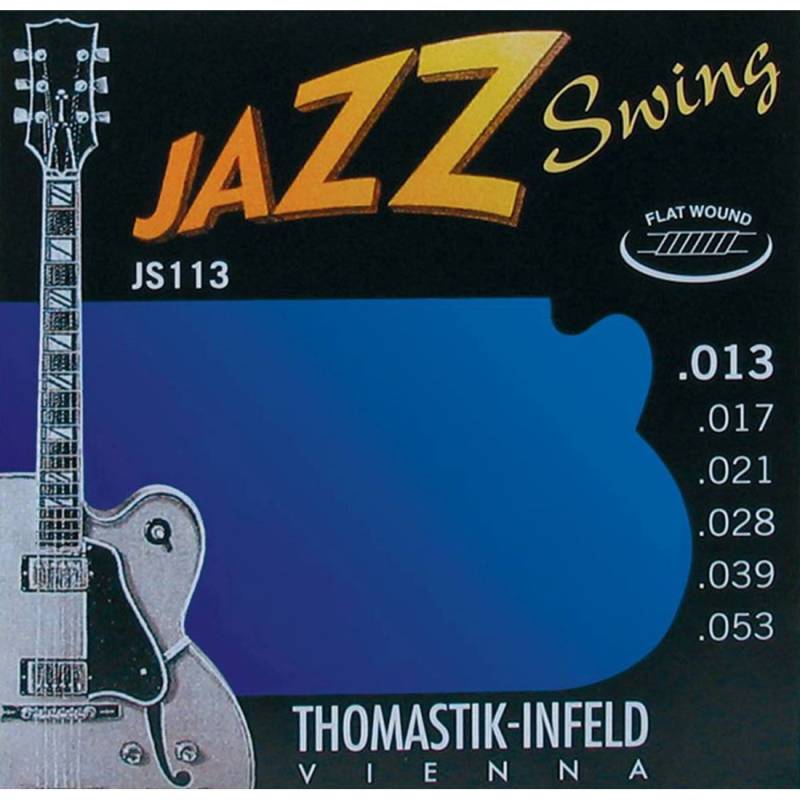 Струни для електрогітари Thomastik-Infeld JS113 Jazz Swing Medium 13/53