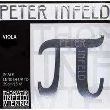 Струна Thomastik-Infeld PI22A Peter Infeld Synthetic Core Silver Chrome Combo Wound Up To 39cm 4/4 D Medium Tension