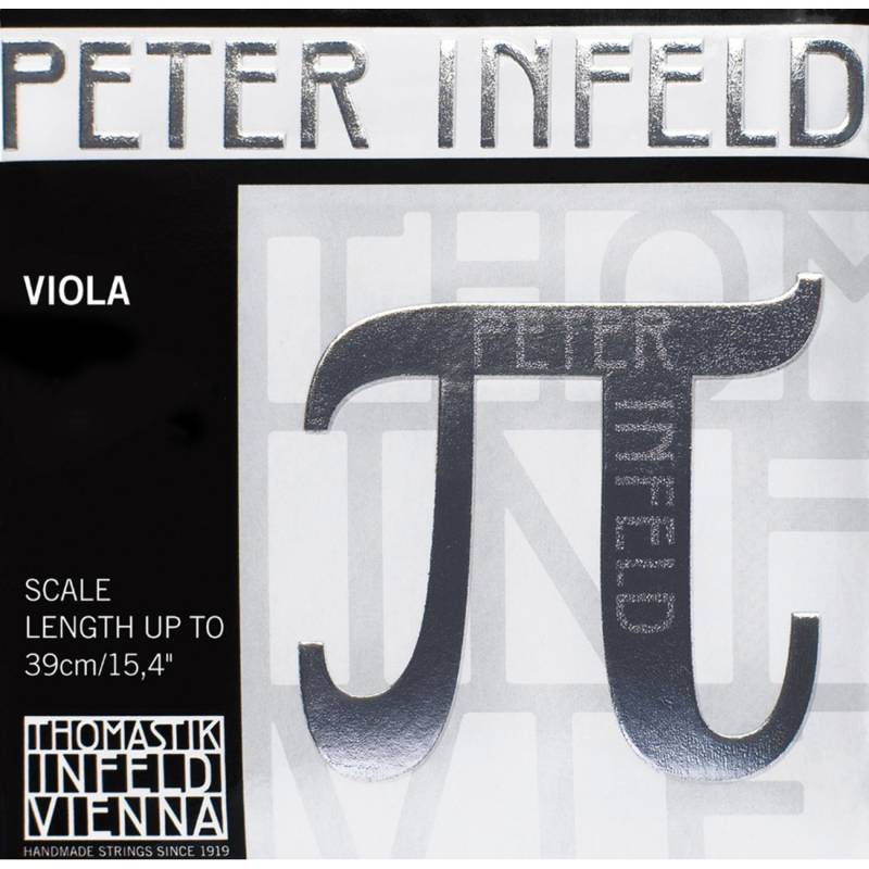 Струна Thomastik-Infeld PI22A Peter Infeld Synthetic Core Silver Chrome Combo Wound Up To 39cm 4/4 D Medium Tension