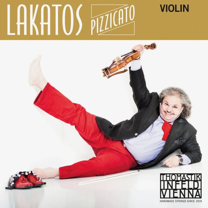 Струна Thomastik-Infeld RL01 Lakatos Pizzicato Stainless Steel 4/4 E Medium Tension