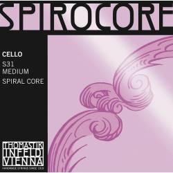 Струны для виолончели Thomastik-Infeld S31 Spirocore Spiral Core 4/4 Medium Tension