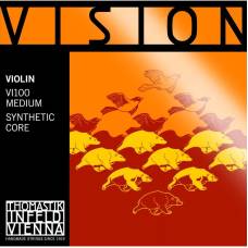 Струни для скрипки Thomastik-Infeld VI100 Vision Synthetic Core 4/4 Medium Tension