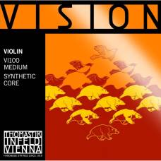 Струни для скрипки Thomastik-Infeld VI100 Vision Synthetic Core 4/4 Medium Tension