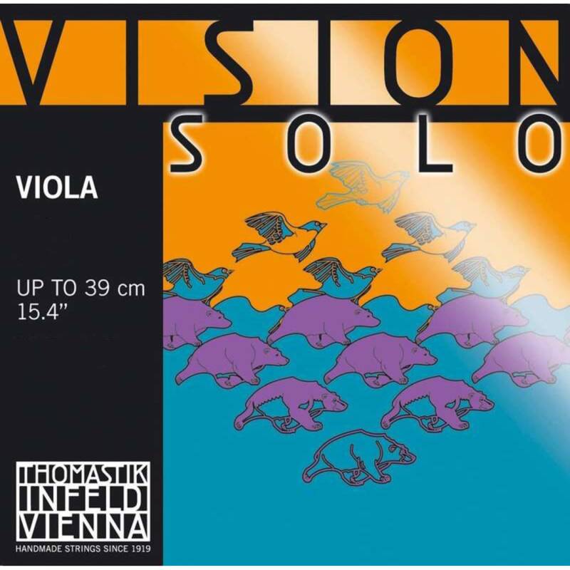 Струна Thomastik-Infeld VIS23 Vision Solo Synthetic Core Silver Wound Up To 39cm 4/4 G Medium Tension