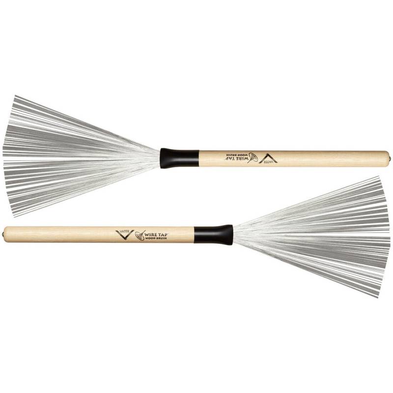 Барабанные щетки Vater Wood Handle Wire Brush