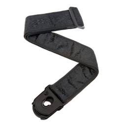 Ремінь для гітари D'ADDARIO PLANET LOCK GUITAR STRAP (BLACK SATIN)