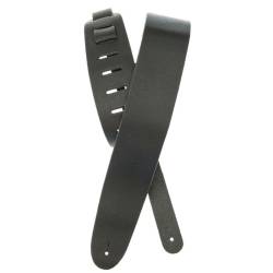 Ремінь для гітари D'ADDARIO 25BL00 BASIC LEATHER GUITAR STRAP (BLACK)