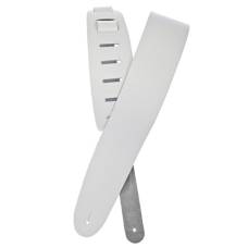Ремень для гитары D'ADDARIO 25BL02 BASIC LEATHER GUITAR STRAP (WHITE)