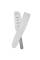 Ремень для гитары D'ADDARIO 25BL02 BASIC LEATHER GUITAR STRAP (WHITE)