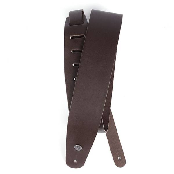 Ремінь для гітари D'ADDARIO 25L01-DX DELUXE LEATHER GUITAR STRAP (BROWN)