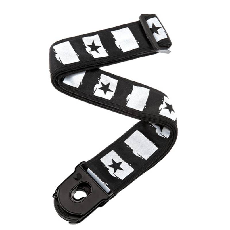 Ремінь для гітари D'ADDARIO PLANET LOCK GUITAR STRAP (ROCKSTAR)
