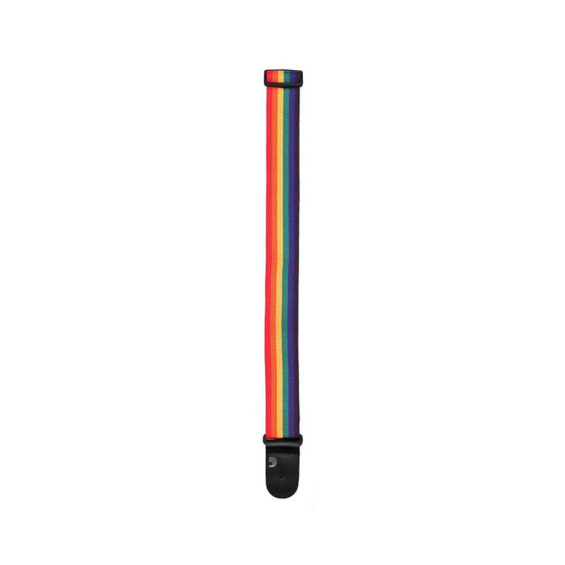 Ремень для гитары D'ADDARIO PWS111 POLYPRO GUITAR STRAP (RAINBOW)