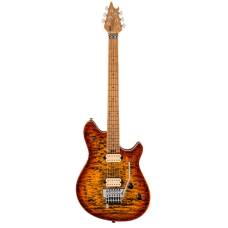 Електрогітара EVH Wolfgang Special QM, Baked Maple Fingerboard Tiger Eye Glow