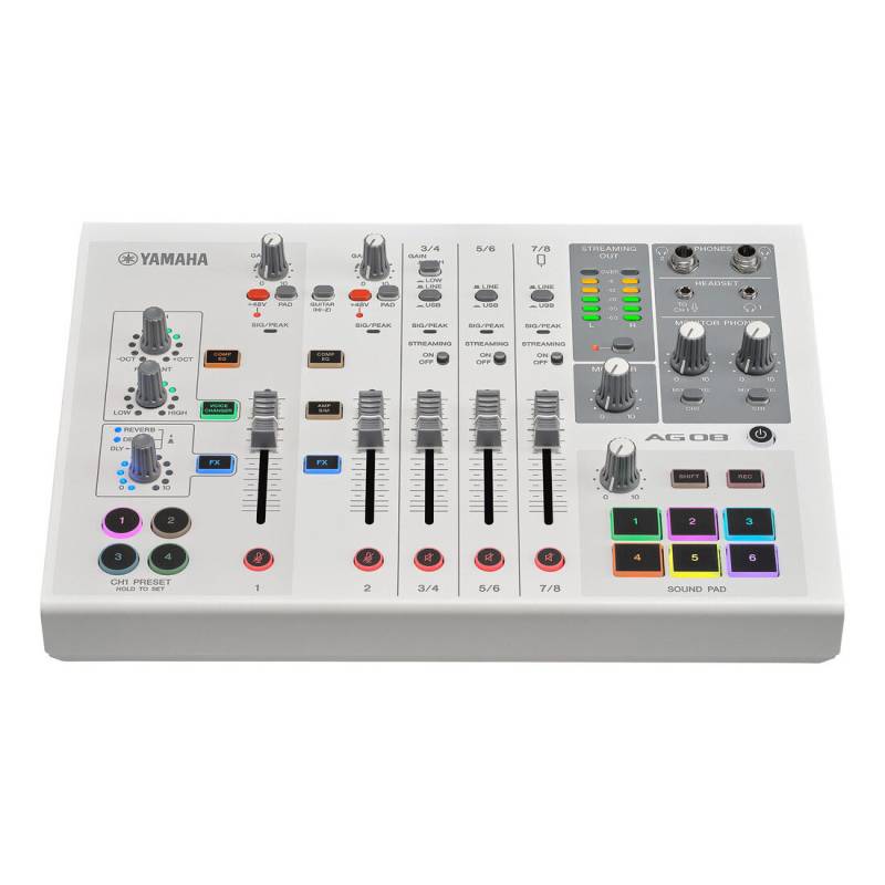 Мікшерний пульт Yamaha AG08 (White)