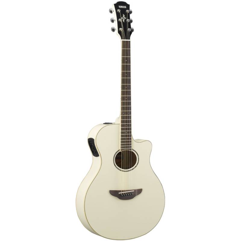 Электроакустическая гитара YAMAHA APX600 (VINTAGE WHITE)