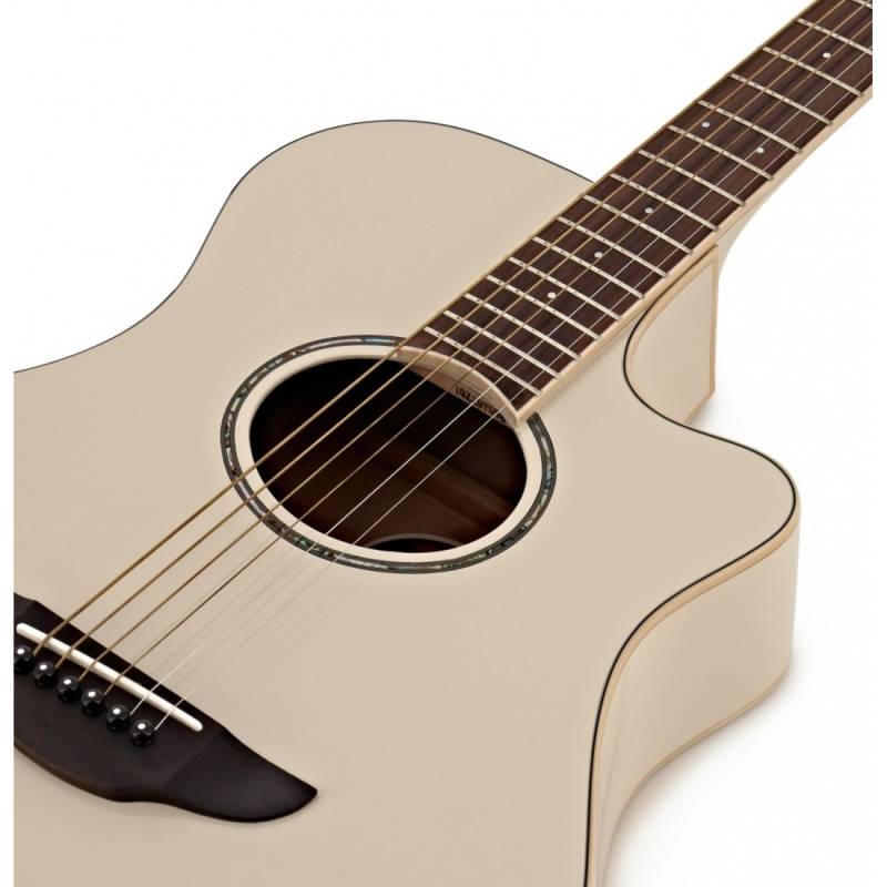 Электроакустическая гитара YAMAHA APX600 (VINTAGE WHITE)