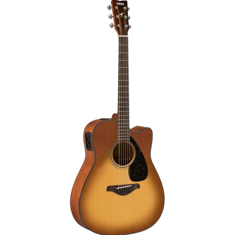 Електроакустична гітара YAMAHA FGX800C (SAND BURST)