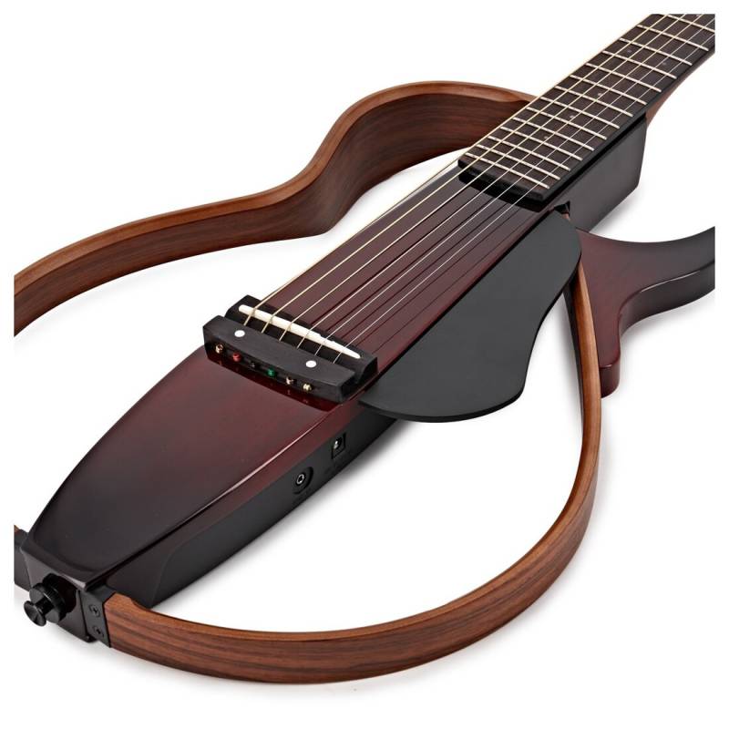 Silent гитара Yamaha SLG200S (Crimson Red Burst)