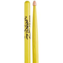 Барабанные палочки Zildjian Z5AACDGY 5A Acorn Neon Yellow Drumsticks Барабанные палочки Zildjian Z5AACDGY 5A Acorn Neon Yellow Drumsticks