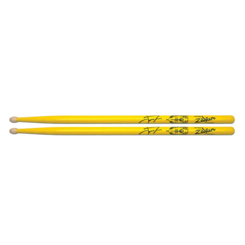 Барабанные палочки Zildjian ZASJD2 Josh Dun Artist Series Drumsticks Yellow