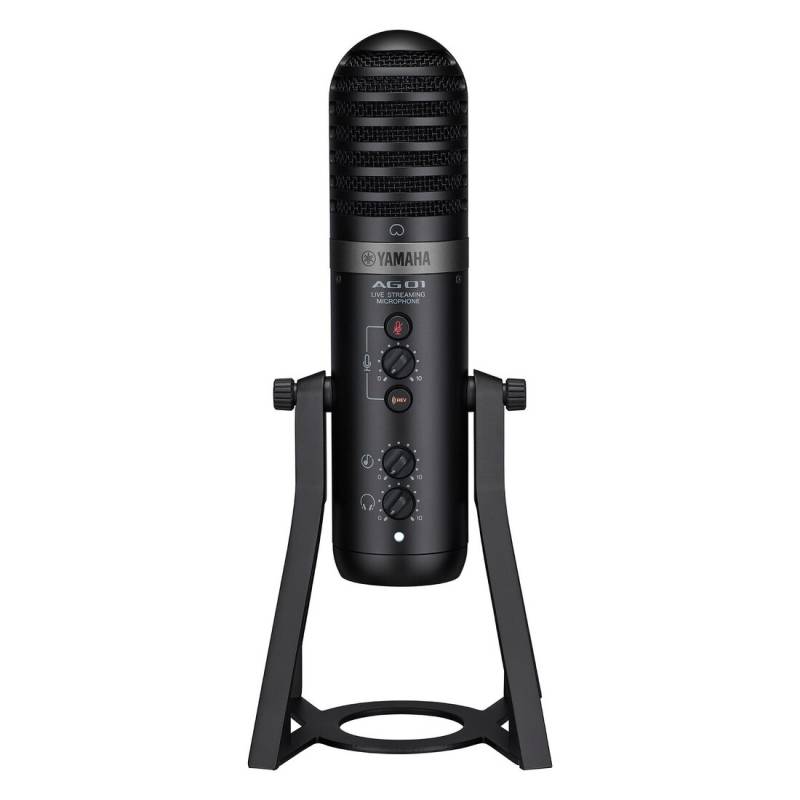 Микрофон для подкаста Yamaha AG01 Live Streaming USB Microphone (Black)