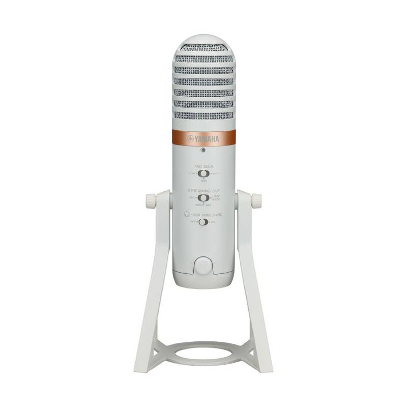 Мікрофон для подкасту Yamaha AG01 Live Streaming USB Microphone (White)