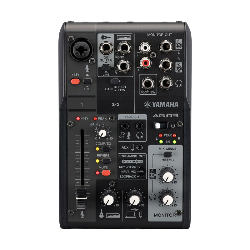 Мікшерний пульт Yamaha AG03MK2 (Black)