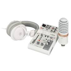 Комплект для стриминга Yamaha AG03MK2 LSPK Live Streaming Pack (White)