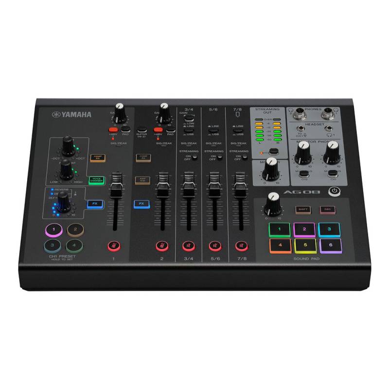 Мікшерний пульт Yamaha AG08 (Black)