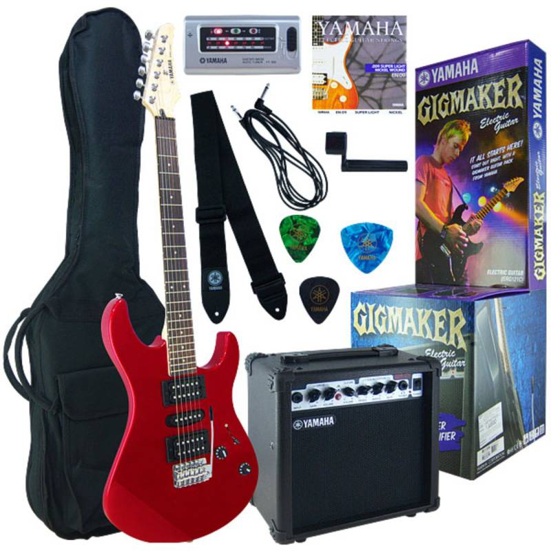 Гітарний набір YAMAHA GIGMAKER ERG121 GPII (Metallic Red)