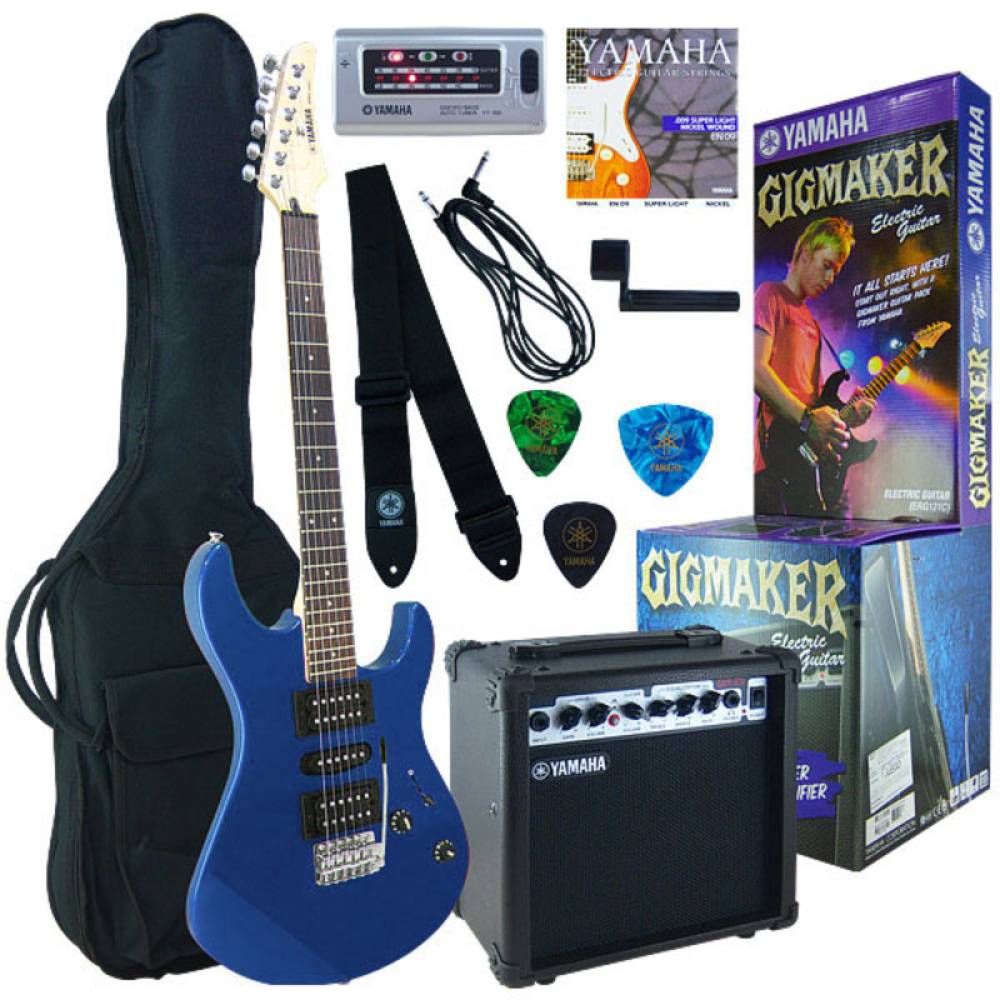 Гитарный набор YAMAHA GIGMAKER ERG121 GPII (Metallic Blue)