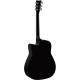 Электроакустическая гитара YAMAHA FGX800C (BLACK)