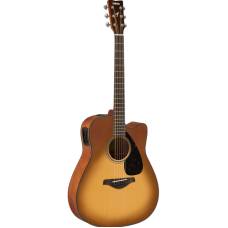 Электроакустическая гитара YAMAHA FGX800C (SAND BURST)