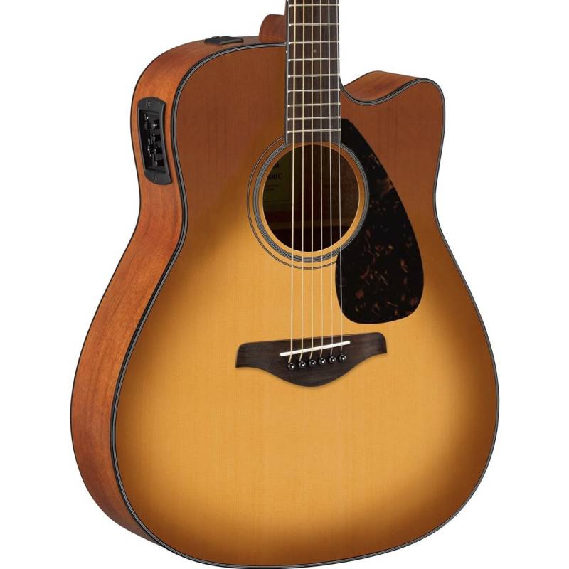 Електроакустична гітара YAMAHA FGX800C (SAND BURST)