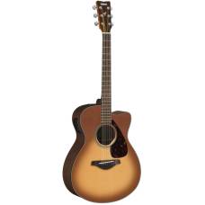 Электроакустическая гитара YAMAHA FSX800C (SAND BURST)