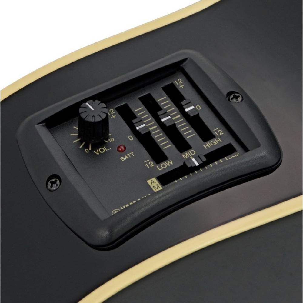 Электроакустическая гитара YAMAHA FX370C (BLACK)