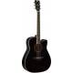 Акустическая гитара YAMAHA FGX820C (Black)