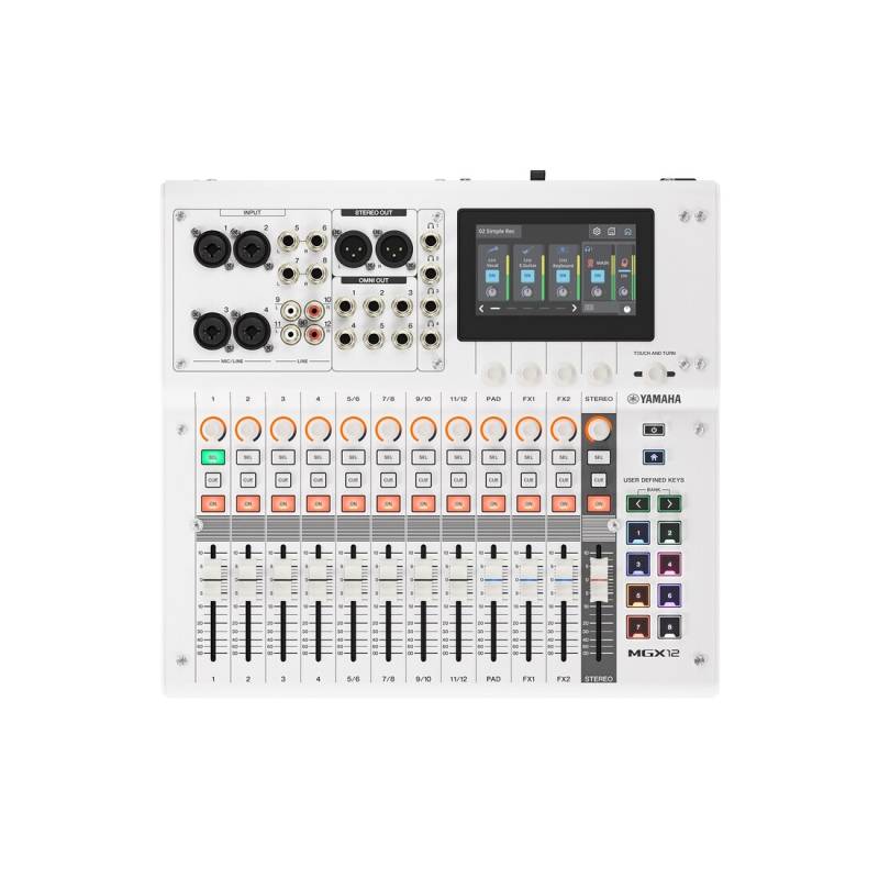 Мікшерний пульт Yamaha MGX12 (White)