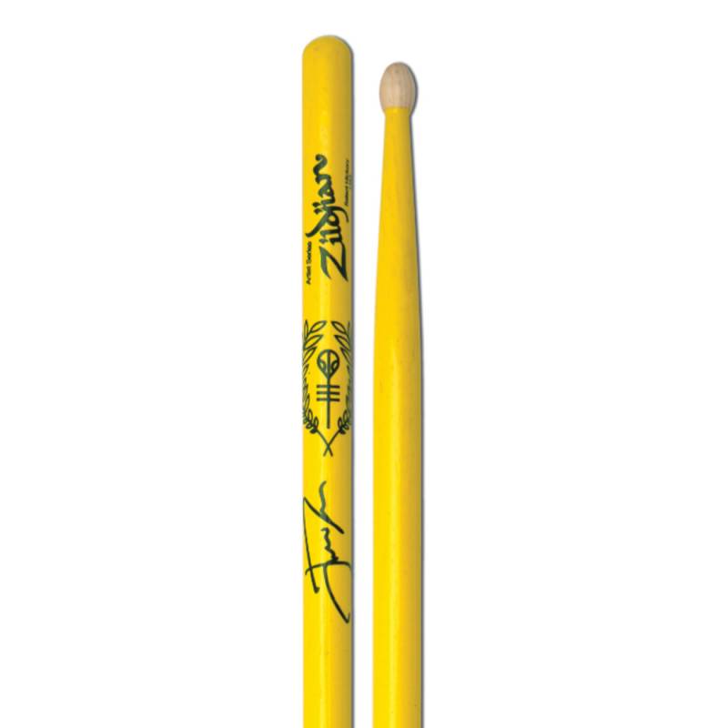 Барабанные палочки Zildjian ZASJD2 Josh Dun Artist Series Drumsticks Yellow