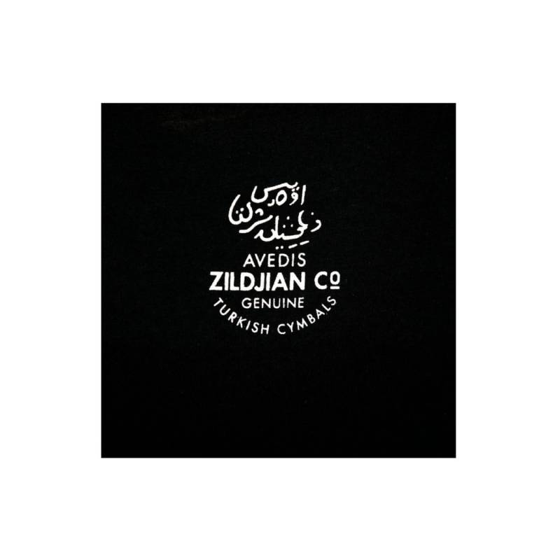 Футболка ZILDJIAN CLASSIC LOGO BLACK T-SHIRT SMALL