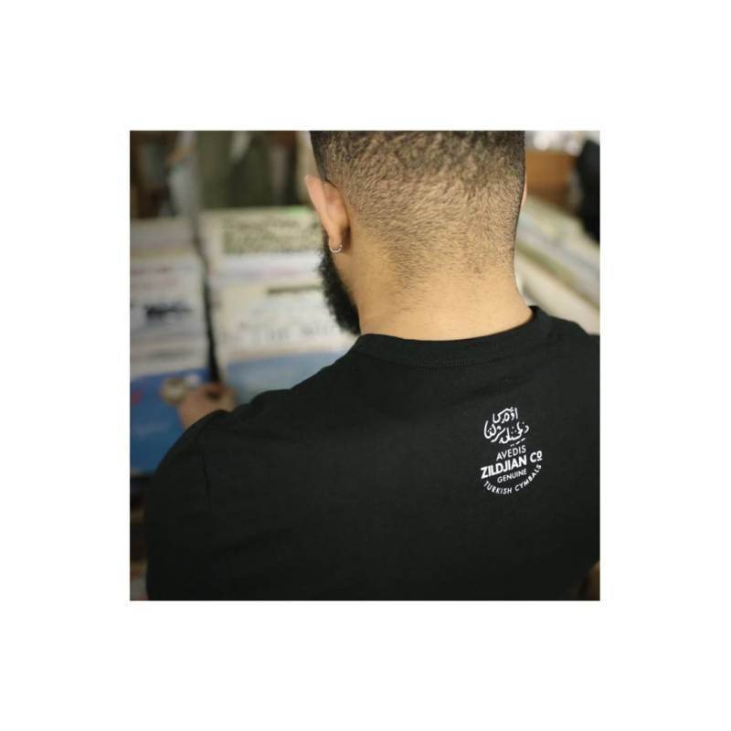Футболка ZILDJIAN CLASSIC LOGO BLACK T-SHIRT SMALL
