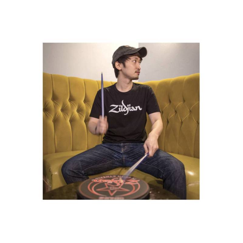 Футболка ZILDJIAN CLASSIC LOGO BLACK T-SHIRT SMALL