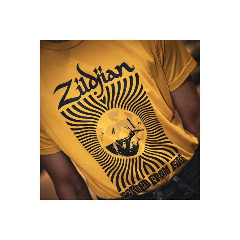 Футболка ZILDJIAN LIMITED EDITION 400TH ANNIVERSARY 60'S ROCK T-SHIRT LARGE