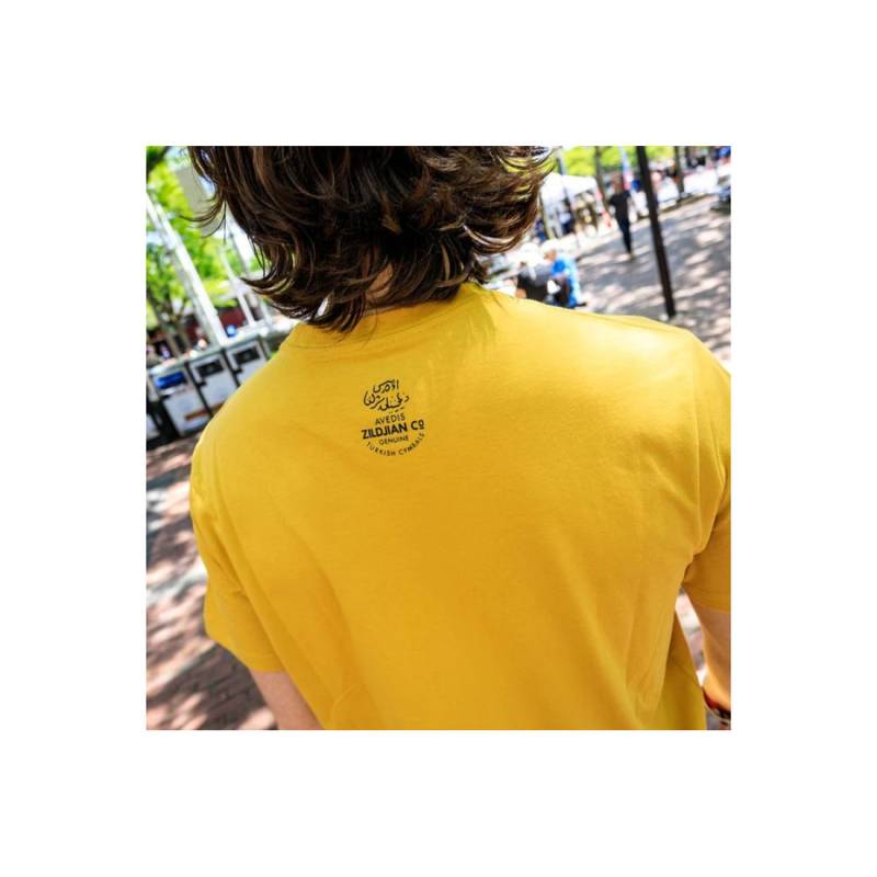 Футболка ZILDJIAN CLASSIC LOGO GOLD T-SHIRT MEDIUM