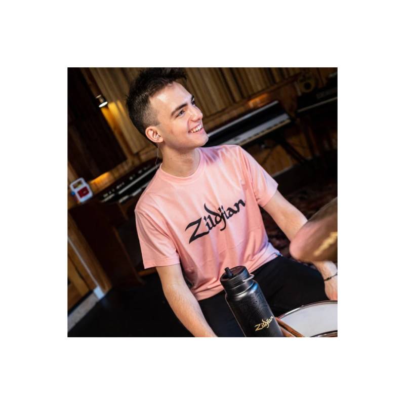 Футболка ZILDJIAN CLASSIC LOGO PINK T-SHIRT SMALL